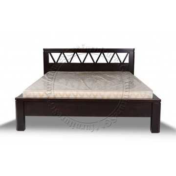 (Clearance) Wooden Bed WB1148 - Queen Size Display Set
